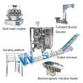 Máquina de embalagem de alimentos inchados verticais